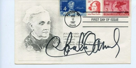 Autographed Envelope Charlie Daniels American singer, songwriter Music Legend Cover