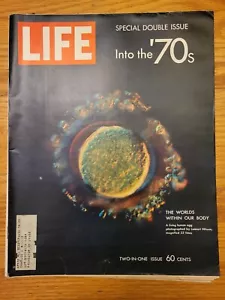 Life Jan 1970 Into The 70s Barbra Streisand Fashion Normon Mailer The Moon Faith - Picture 1 of 24