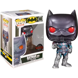 BATMAN Murder Machine Exclusive Pop! Vinyl Figure + POP PROTECTOR - Picture 1 of 3