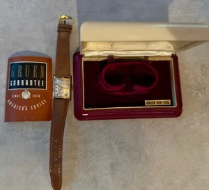 Vintage 1940s Gruen Veri - Thin 10k Gold-Filled Dress Watch - Bild 1 von 16