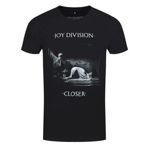 T-shirt closer Joy Division nuova nera ufficiale - Foto 1 di 4