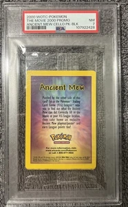 2000 WOTC Pokemon Ancient Mew - The Movie 2000 Promo - Sealed Pack - PSA 7 - Picture 1 of 2