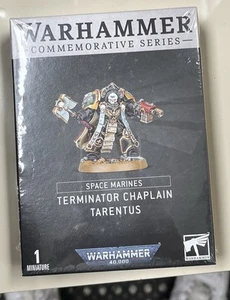 WARHAMMER 40K: Space Marines Terminator Chaplain Tarentus Commemorative Series - Picture 1 of 2