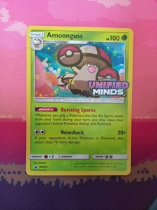 Pokemon Card Amoonguss SM202 Black Star Promo Unified Minds STAMPED Near Mint - Picture 1 of 2