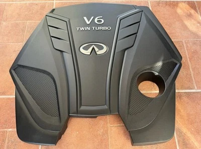 Cubierta del motor Infiniti Q50 Q60 2014-2018 con emblema OEM Foto 1 de 4