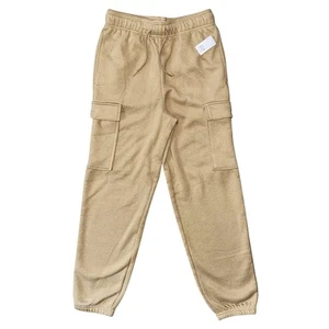 NWT Gap Kids Vintage Soft Relaxed Cargo Tan Joggers XL 12 - Picture 1 of 8