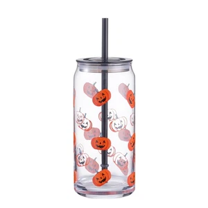 Vaso de 20 oz lata de calabaza de Halloween - Imagen 1 de 6