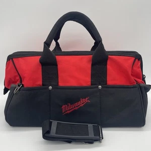 Milwaukee 48-55-3490 Dual Handle Shoulder Strap Contractor Tool Bag Multi Pocket - Picture 1 of 20