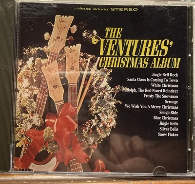 The Ventures' Christmas Album (CD, 1995, Razor & Tie) Snow Flakes, Scrooge Foto 1 de 4