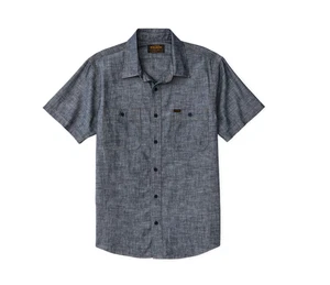 FILSON SHORT SLEEVE CHAMBRAY SHIRT INDIGO CHAMBRAY S NWT 125.00 - Bild 1 von 2
