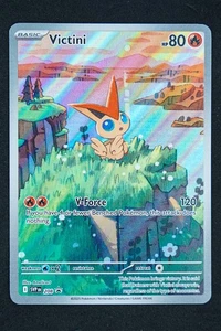 2025 Pokemon Victini 208 Sv: Scarlet & Violet Promo Karten Holo Black Star TCG - Bild 1 von 4