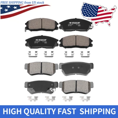 for 2001 - 2006 Hyundai Santa Fe XG300 XG350 Front & Rear Ceramic Brake Pads - Image 1 of 4