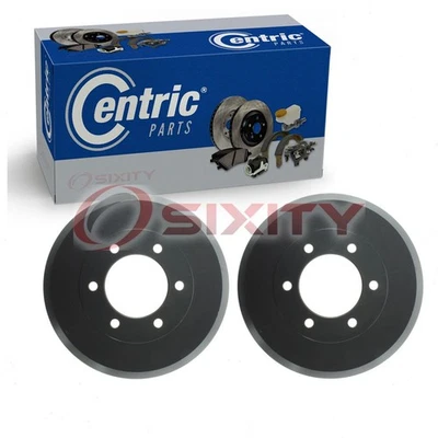2 pc Centric Rear Brake Drums for 2004-2012 Chevrolet Colorado Braking gz - Image 1 of 4