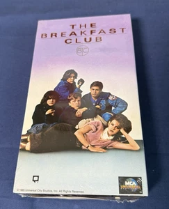 The Breakfast Club VHS Sealed New John Hughes Director 1985 Watermarked Classic - Picture 1 of 4