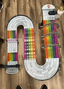 Hot Wheels Mario Kart Rainbow Road Race Track Set Schiffe zerlegt funktioniert 100% - Bild 1 von 20