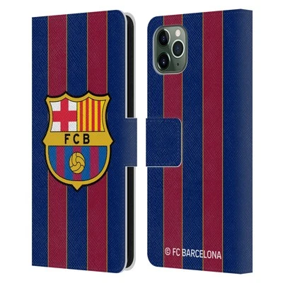 FC BARCELONA 2020/21 KIT ESCUDO CUERO LIBRO CARTERA ESTUCHE PARA TELÉFONOS APPLE iPHONE Foto 1 de 4