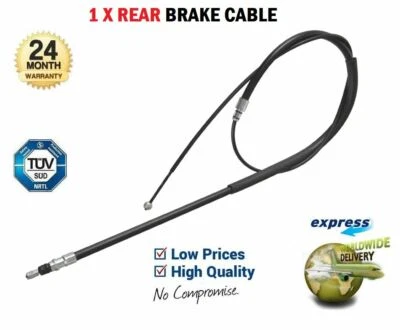 1x  REAR BRAKE CABLE for BMW 3 Coupe (E92) 335 xi 2006-2013 - Image 1 of 4