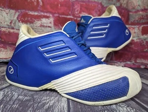 Raro OG Adidas T-Mac 1 Blanco Azul Tracy McGrady Zapatos de Baloncesto Orlando Magic 8 - Imagen 1 de 11