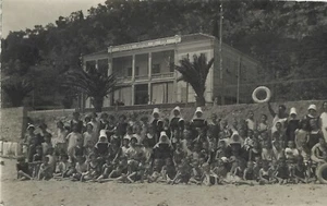 Foto originale Colonia Marina di Bra - Laigueglia - anni '30 Suore e bimbi - Imagen 1 de 1