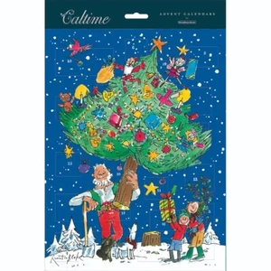 Traditional Advent Calendar Quentin Blake Exclusive - 325mm x 245mm - 24 Doors - Picture 1 of 2