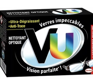 ***LOT DE 3 boîtes*** VU : Nettoyant optique / lunettes / smartphone lingettes - Picture 1 of 1