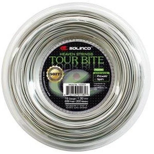 Solinco Tour Bite SOFT ( 200m Rolle ) silber 1,25 mm (0,65 EUR/m)
