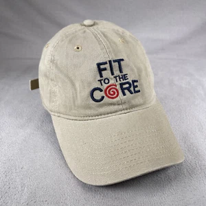 Cappello Adidas Fit To The Core Uomo Taglia Unica Beige Strapback Berretto Baseball Fitness - Foto 1 di 10