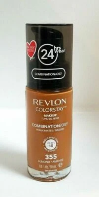 Revlon ColorStay Makeup for Combination/Oily Skin - 355 Almond SPF15 *Twin Pack* - Image 1 of 2