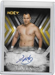 2017 Topps WWE NXT Autograph #RATB Tian Bing Auto - Picture 1 of 1