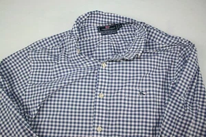 VINEYARD VINES HERREN GR. M SLIM FIT TUCKER HEMD BLAU WEISS KARIERT - Bild 1 von 8