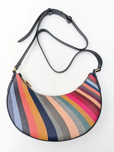 Borsa Paul Smith -BNWT borsa da donna firmata Swirl Crescent Cross Body Prezzo consigliato: £ 425 - Foto 1 di 11