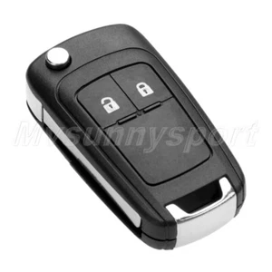 HQ 1X Remote Control Key 2BTN 433 MHz ID46 Chip HU100 For Car 2010-2015 Astra J - Picture 1 of 10
