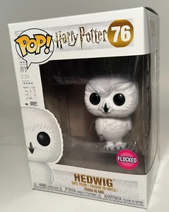 Harry Potter - Hedwig FLOCKED 76 Funko Pop! - Imagen 1 de 6