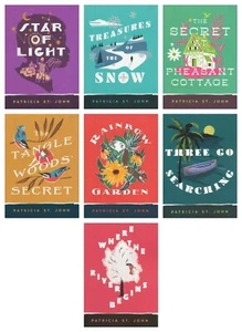 NEW Patricia St John Set of 7 Paperback Story Book Rainbow Garden Star of Light - Imagen 1 de 7
