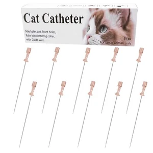 10PCS Katze Urethral Katheter, Feline Urethral Pflege, Veterinär Instrument Neu - Bild 1 von 10