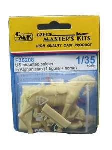 CMK US Mounted Soldier in Afghanistan  1 Figure 1 Horse F35208 1/35 model kit - Picture 1 of 1