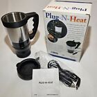 Plug-N-Heat Auto Mug Programmable 16oz.Heated COFFEE Mug Perfect Solutions NOB
