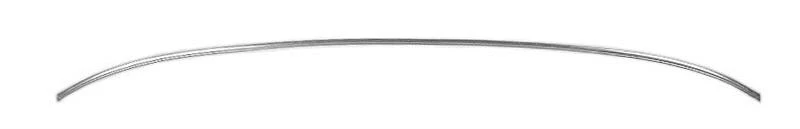 REAR EDGE HOOD MOLDING STANDARD 1968-72 CHEVELLE/EL CAMINO - Imagem 1 de 1