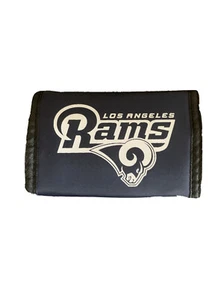 Tri Fold Nylon Wallet Low Angeles Rams - Picture 1 of 1
