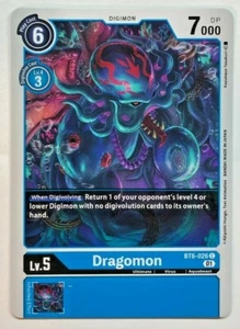 Digimon Dragomon Doble Diamante BT6-026 NM/M - Imagen 1 de 1
