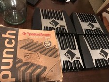 Rockford fosgate amp lot