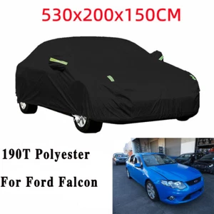 Large Sedan Car Cover Waterproof Dust UV Sun Resistant Protector For Ford Falcon - Picture 1 of 11