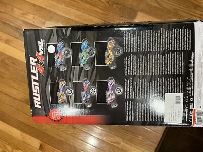 Traxxas Rustler 4 x 4 VXL sin escobillas necesita fijación disparo de engranaje de carril y sin baterías Foto 1 de 4