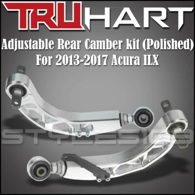 TruHart para Acura ILX 2013-2017 KIT DE BRAZO DE INCLINACIÓN TRASERO AJUSTABLE FA FG - PULIDO Foto 1 de 2