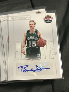  2011-12 Panini Past and Present Elusive Ink Autographs #BD Brad Davis!