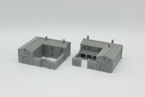 Z Scale 1/220 3D Printed European Haciendas x 2 - Picture 1 of 1