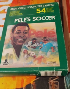 Pelé ́s Soccer (1982) Atari VCS 2600 (Módulo, Manual, Caja) Clásico 8 bits - Imagen 1 de 4