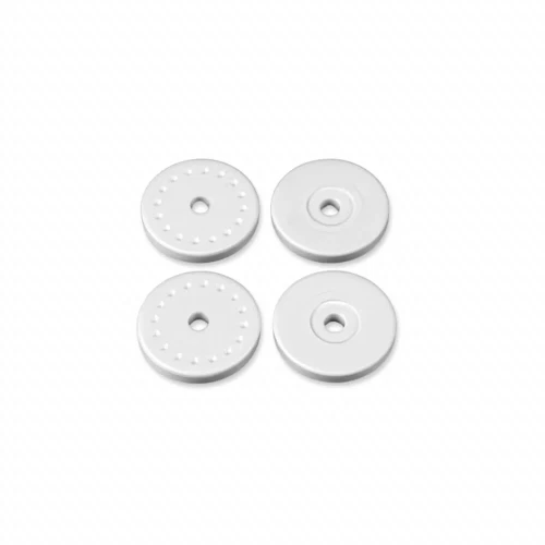 Tekno TKR6131 - Pistón de choque en blanco (plano/plano, 15,8 mm, moldeado, 16 hoyuelos) Foto 1 de 1