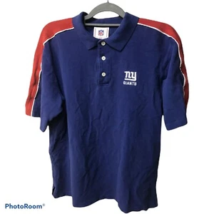 Vintage NFL Brand NY Giants Polo Shirt Mens Medium - Picture 1 of 5