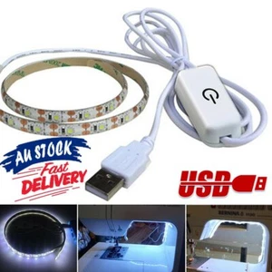 6500K Sewing Machine LED Strip Light With Touch Dimmer USB Power Supply Kit FV - Picture 1 of 5
